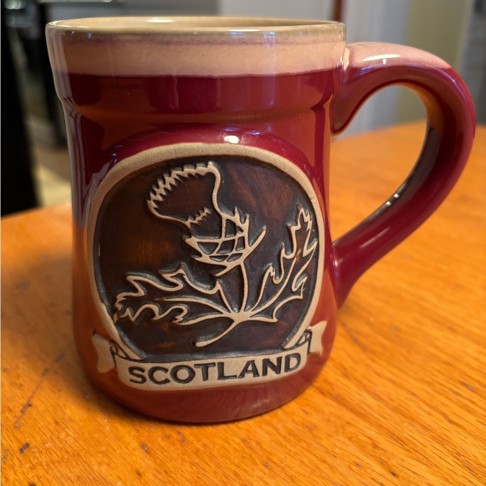 Glen Appin Of ScotlandScottish Thistle Stoneware Mug